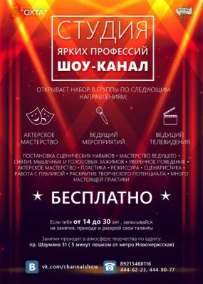 Студия ярких профессий «Шоу-канал»