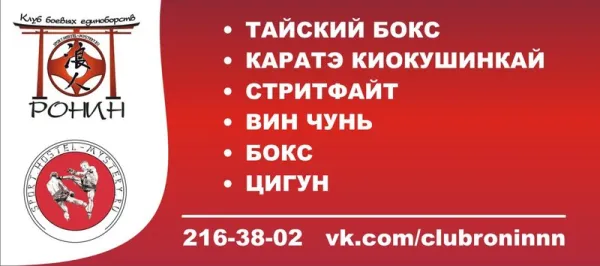Карате-киокушинкай, тайский бокс, вин чунь