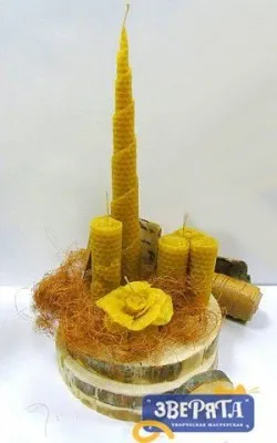 Свечи из вощины, фото 1