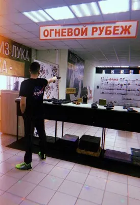 Пулевая стрельба из пневматического оружия!
