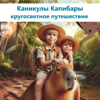 Городская смена "Каникулы Капибары - кругосветное путешествие"