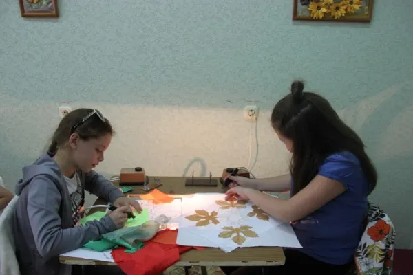 Художественное выжигание по ткани