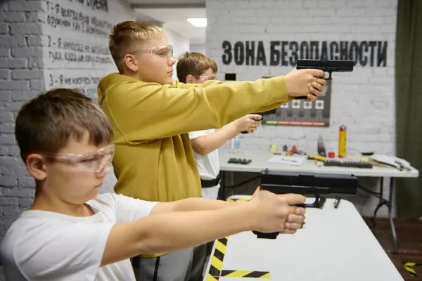 Стрельба из пневматического пистолета IPSC Action Air. Базовый курс, фото 4