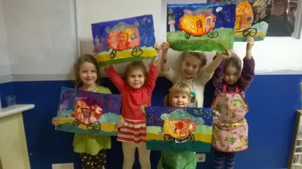 Обучение азам рисования и лепки