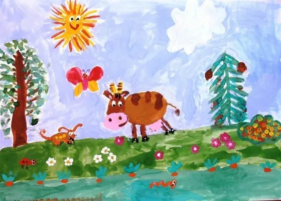 Рисование гуашью, фото 2