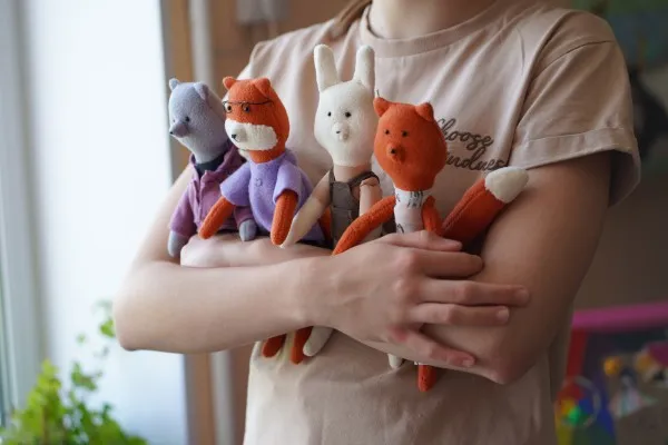 Мягкие игрушки своими руками. Шьём и валяем