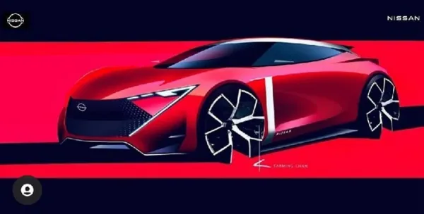 Рисунок автомобиля, дизайн автомобиля