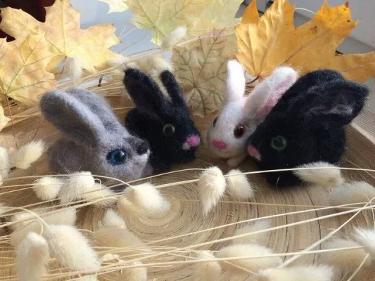 Валяшки — валяние игрушек из шерсти, фото 4