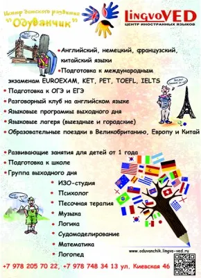 Одуванчик (развивающие занятия)