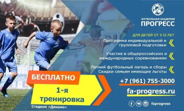 Футбольная академия «Прогресс» (на ул. Нестерова)