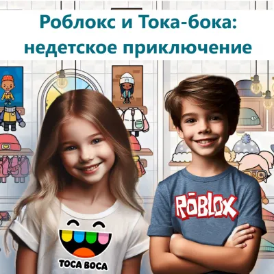 Городская смена "Роблокс и Тока-бока: недетское приключение»"