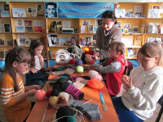 Кружок вязания «Петелька за петелькой»