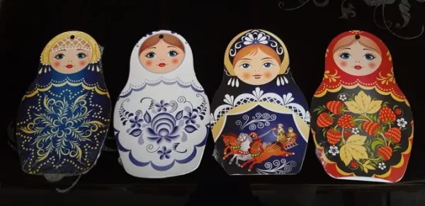 Мастер-класс по росписи разделочной доски "Матрёшка", фото 4