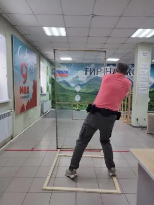 Практическая стрельба из пневматического пистолета Action Air, фото 5