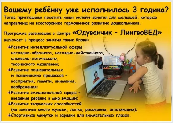 Онлайн-занятия по подготовке к школе и развивающие занятия, фото 2
