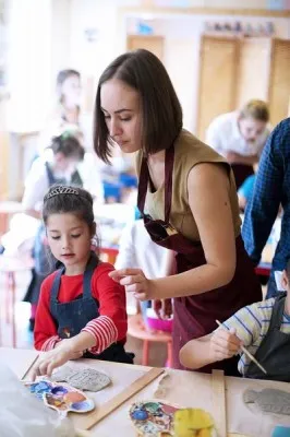 Занятия в Детской Академии Керамики