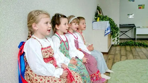 Детская фольклорная студия «Вечёрочка». Младшая группа. Фольклор, фото 1